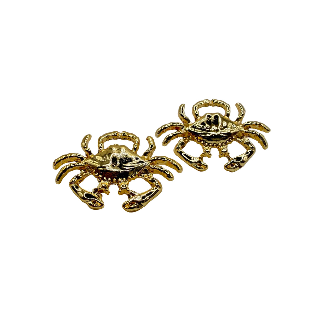Golden crab studs