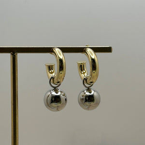 Ainhoa Gold Silver Earrings