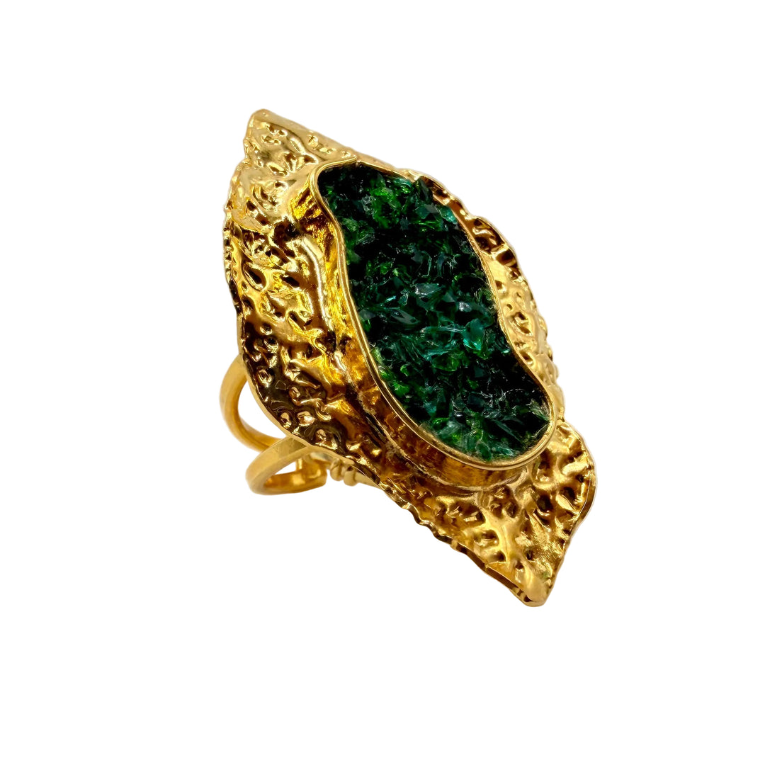 Emerald Tide ring