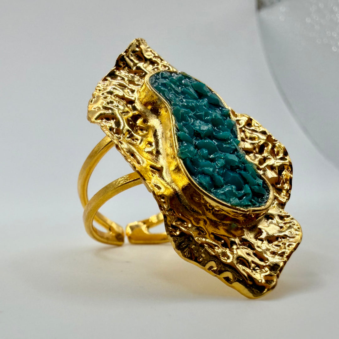 Turquoise tide ring