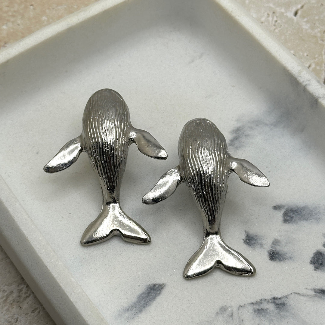 Ballena Silver Studs