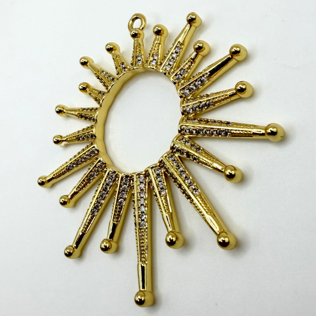 Diamond Sun charm