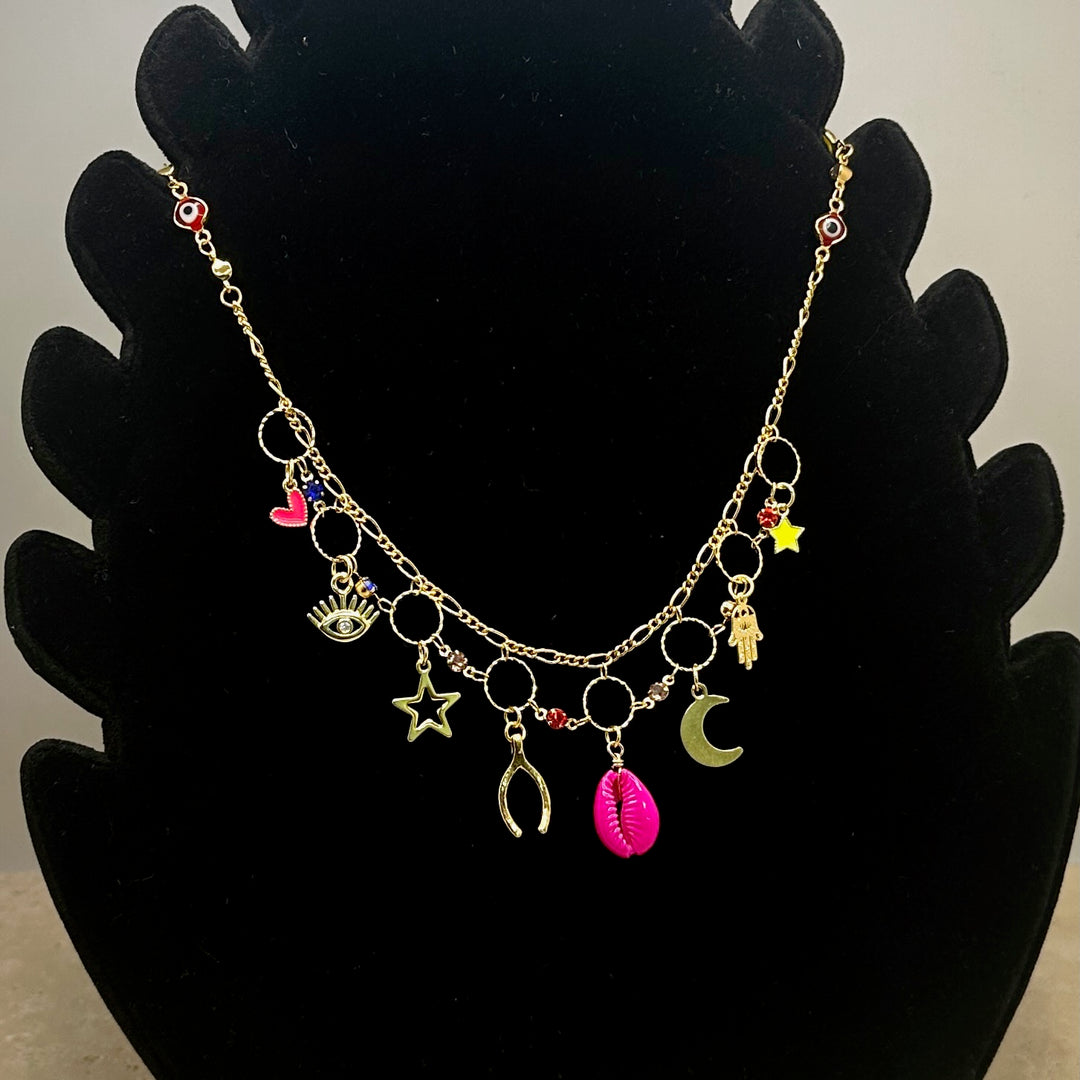 Concha Rosa Necklace