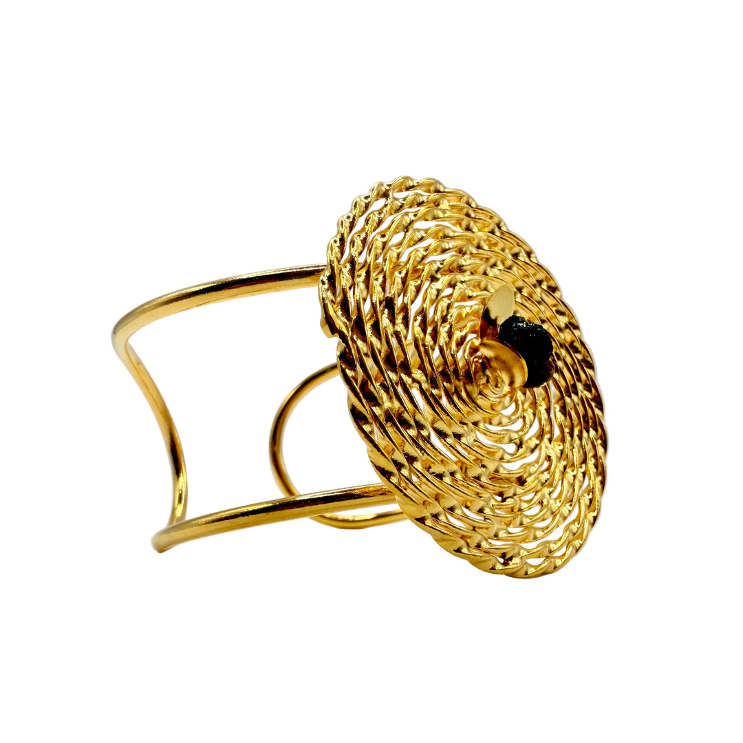 Emerald spiral Bracelet
