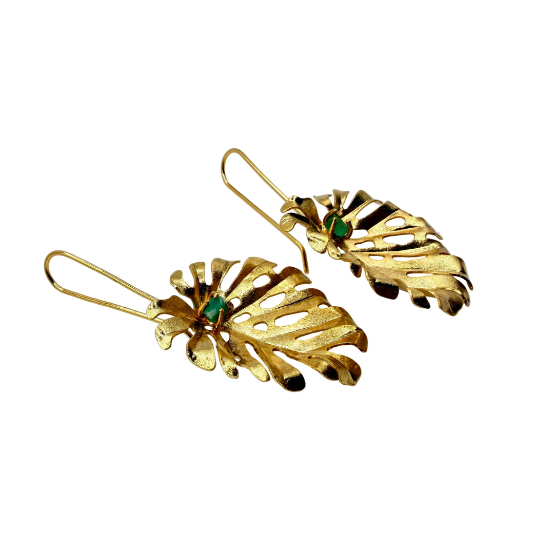 Tropical Emerald earrings