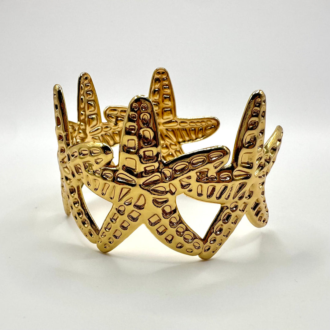 Golden Sea Star bracelet