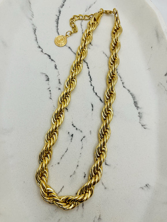 Gold Necklace E