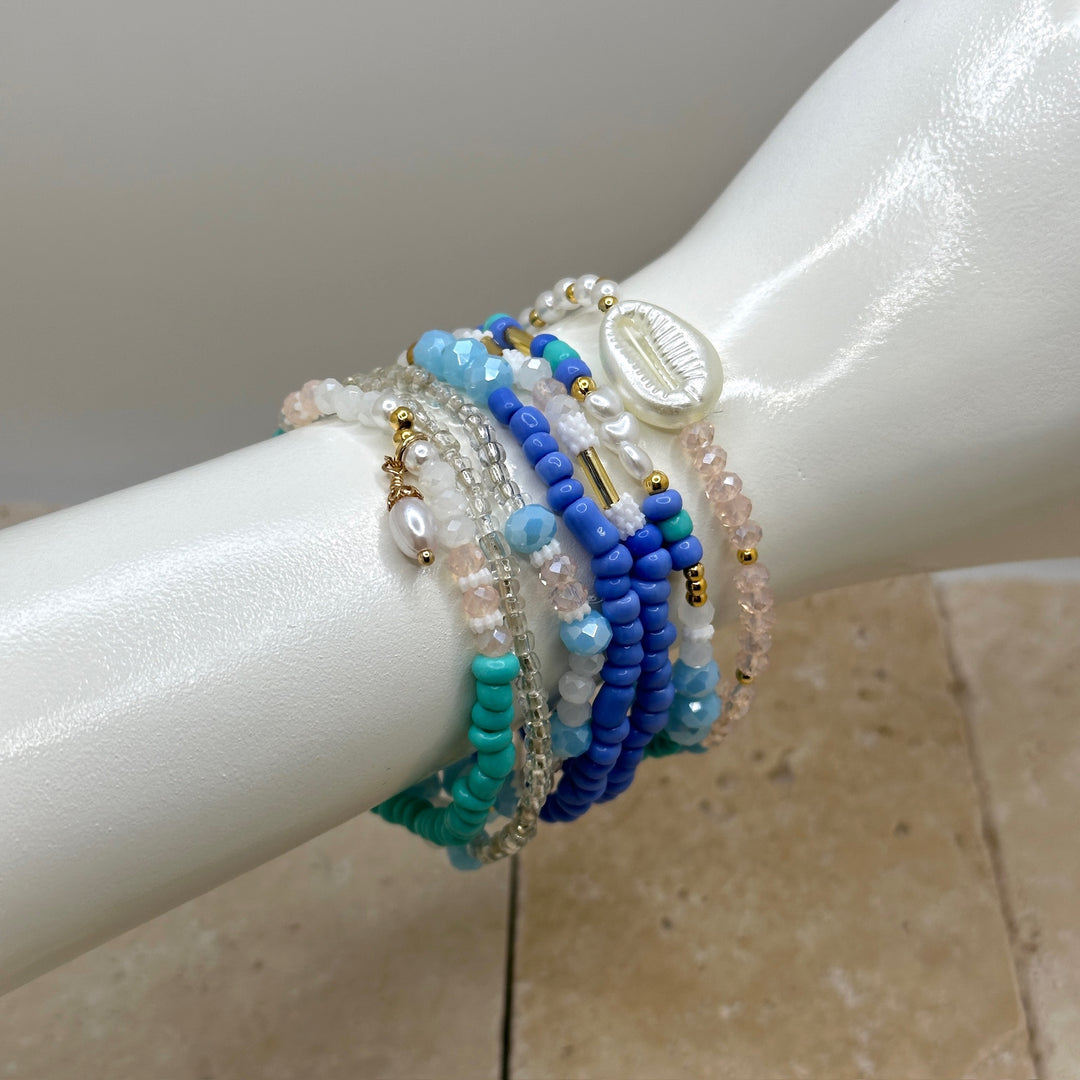 Concha Azul Bracelets