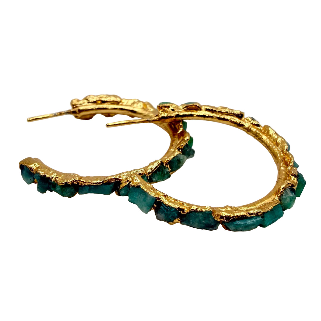 Emerald earrings