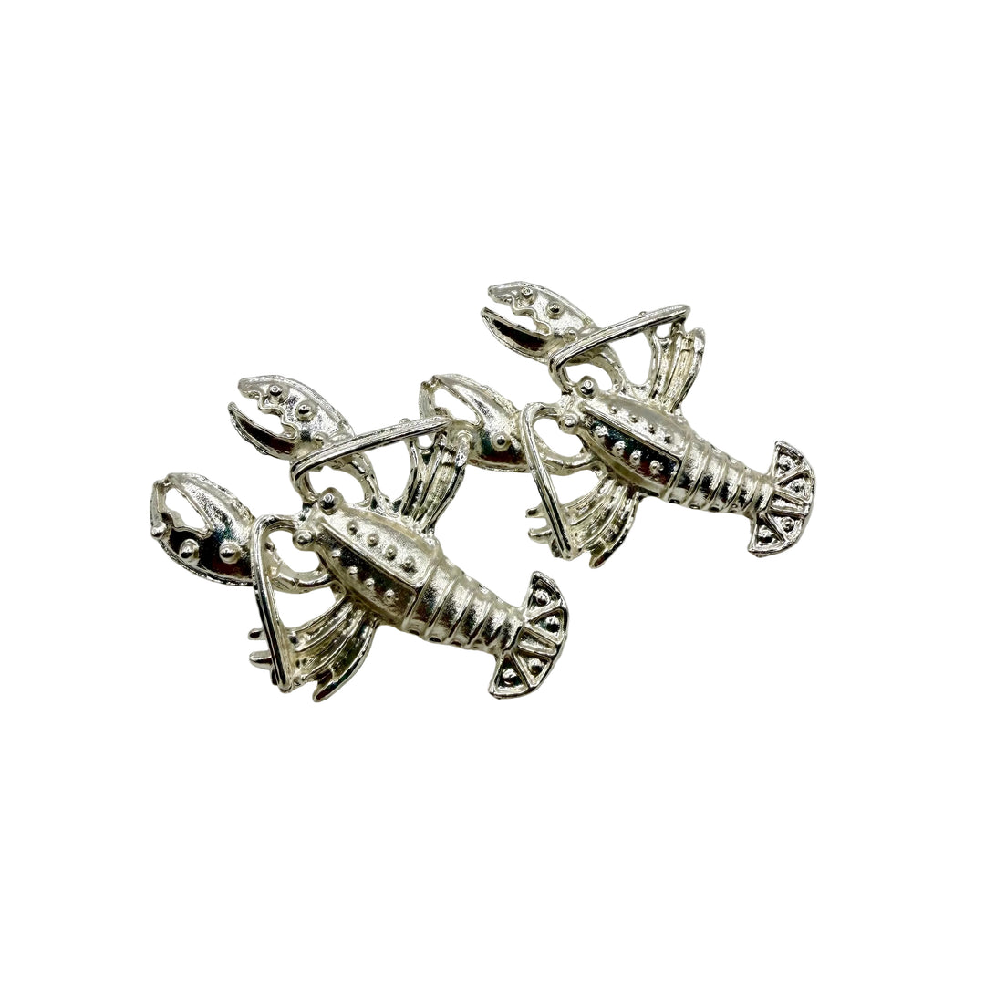 Silver Lobster earrings