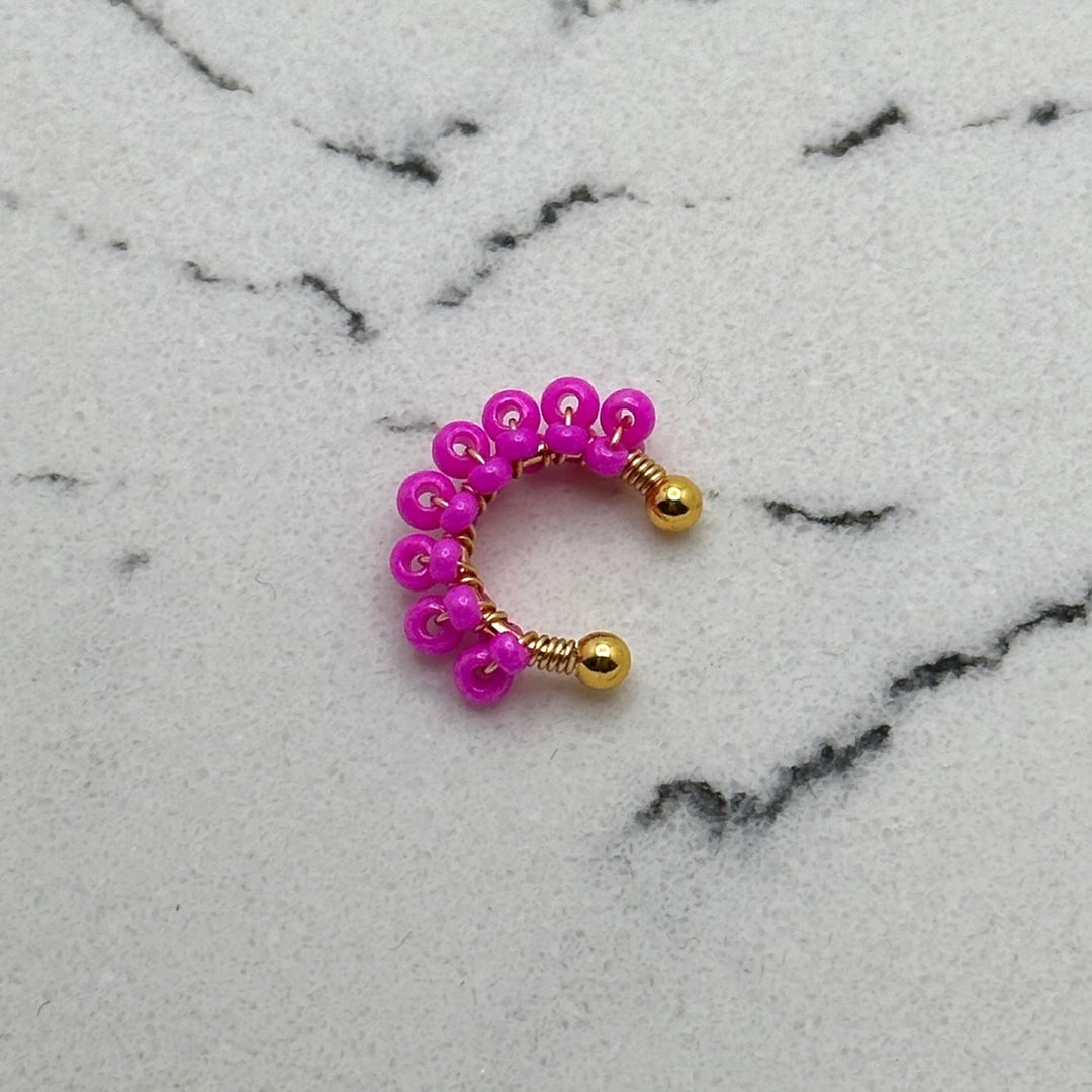 Aireta Pink Earcuff