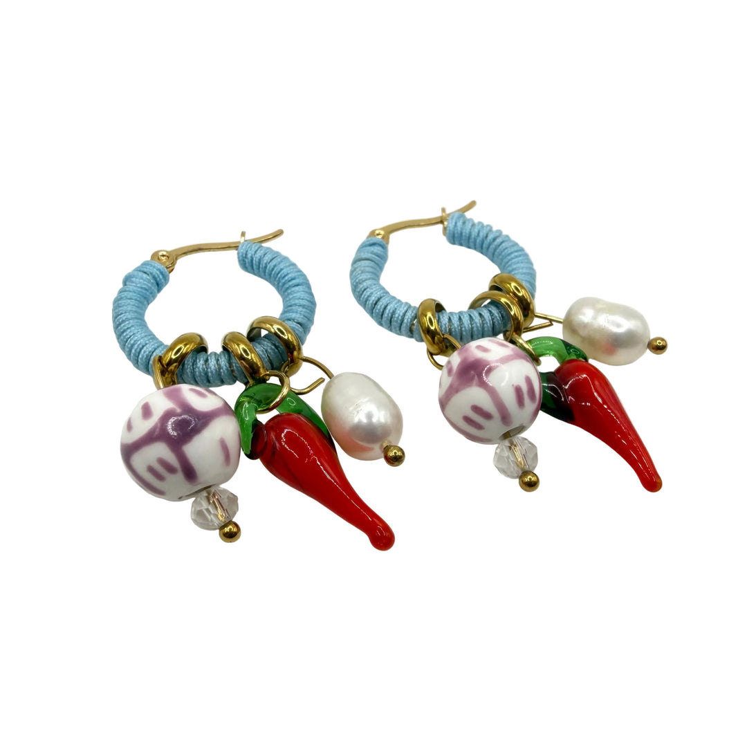 Chili earrings