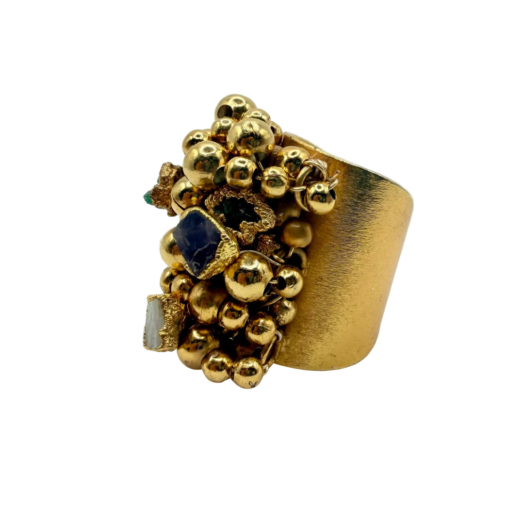Celestial gem ring