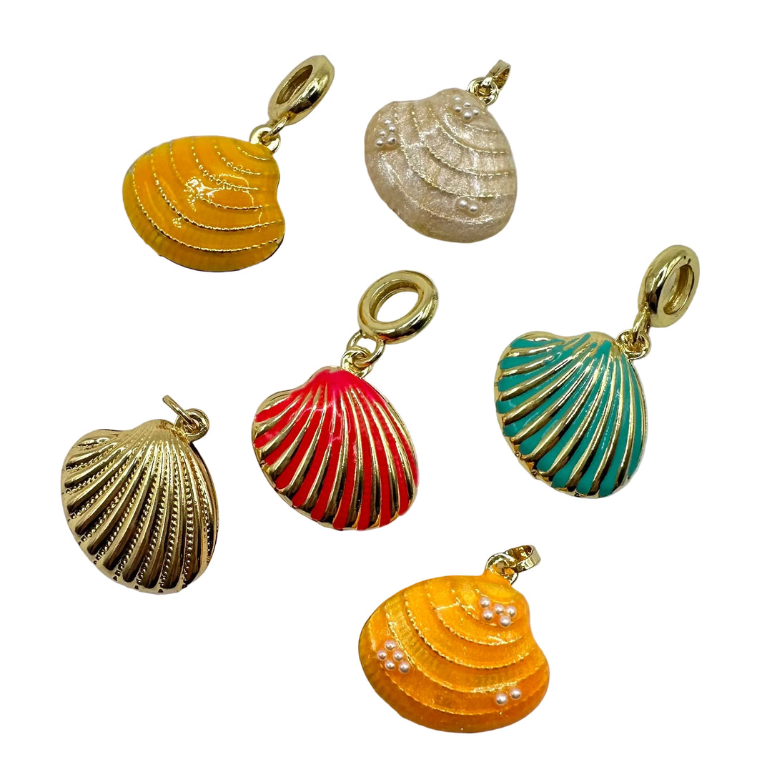 Tropical shell charm