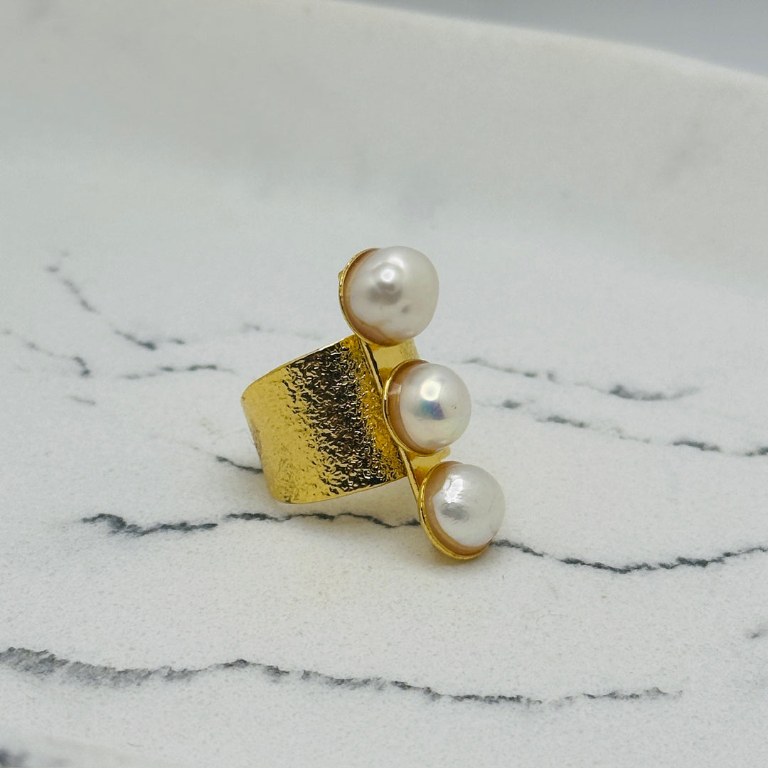 Celestial Pearl Ring