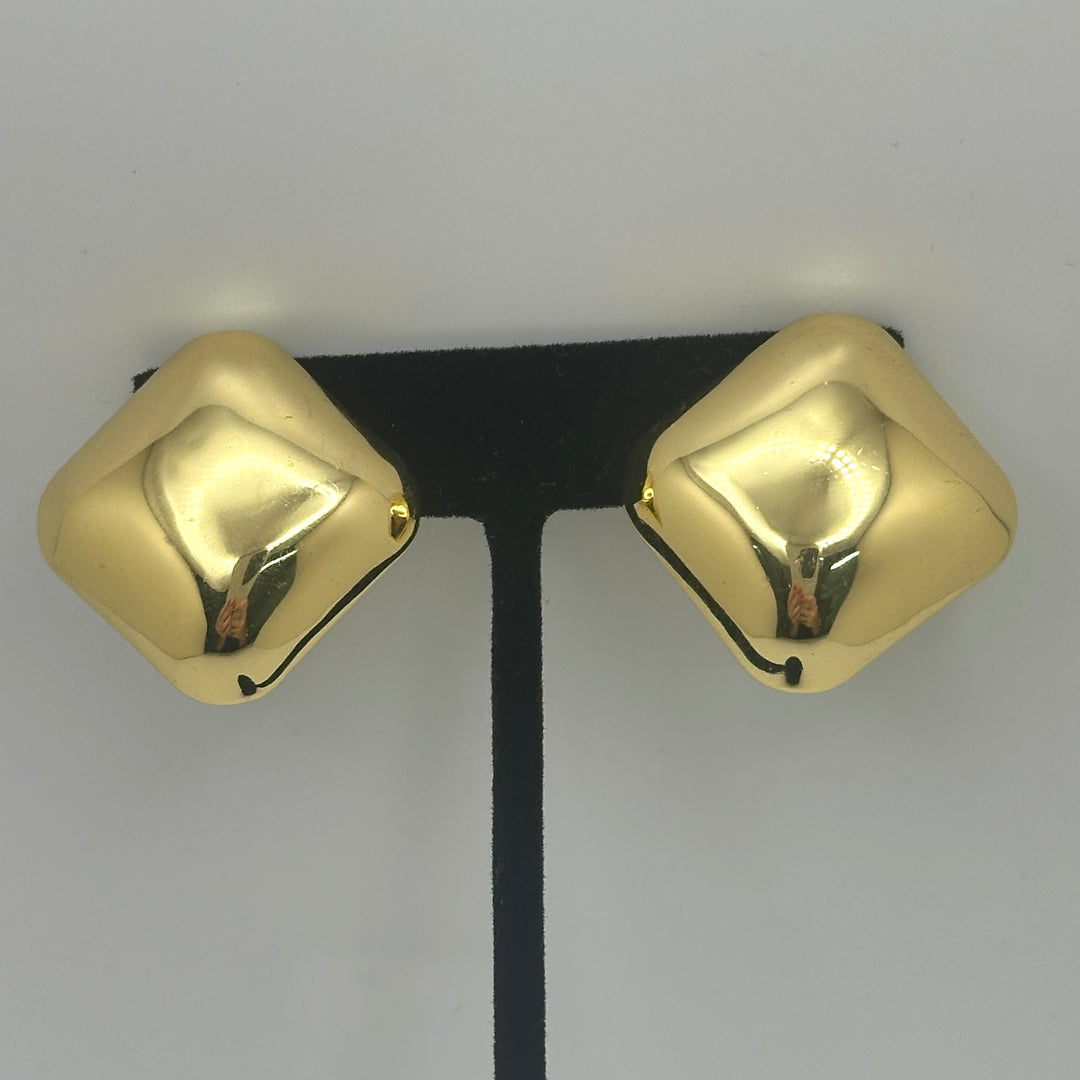 Gold Square Stud