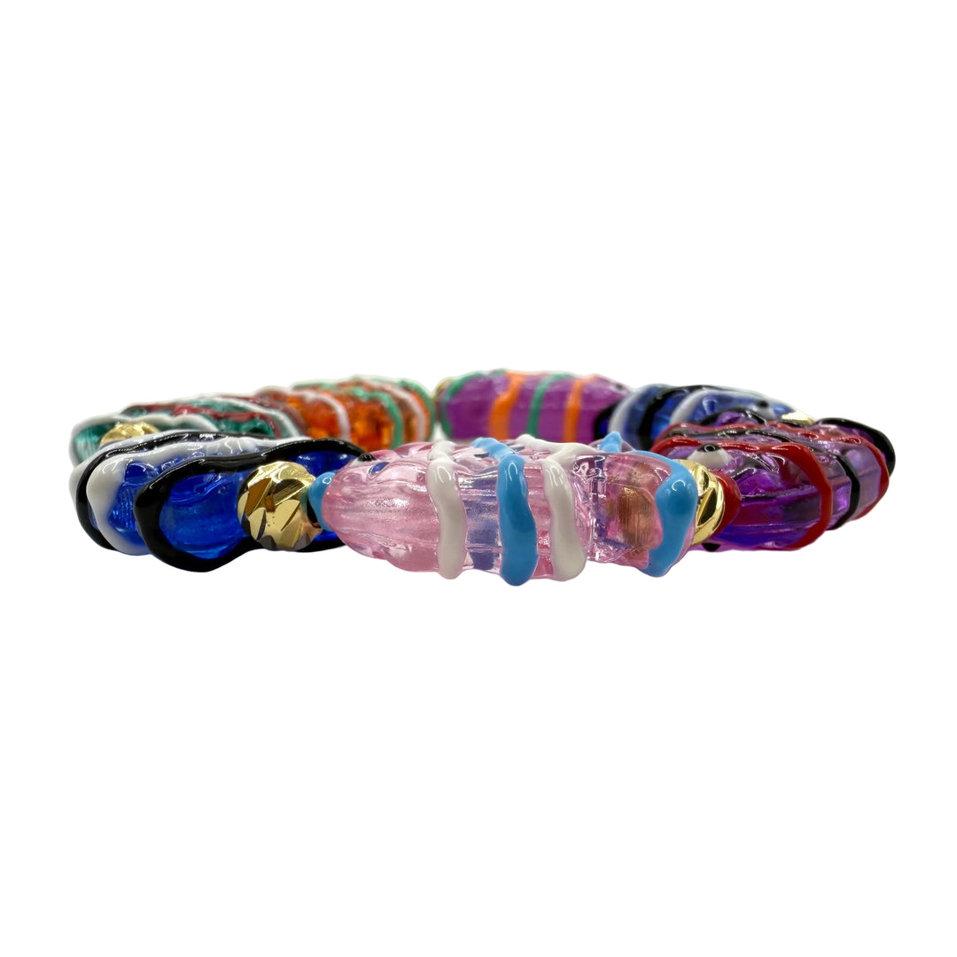 Caribbean fish bracelet