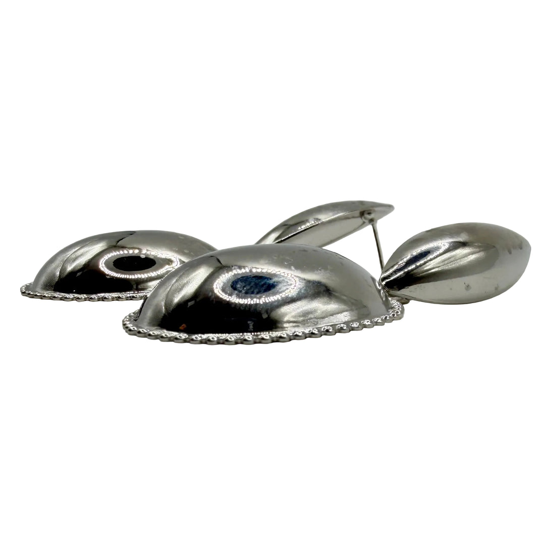 Medallion earrings