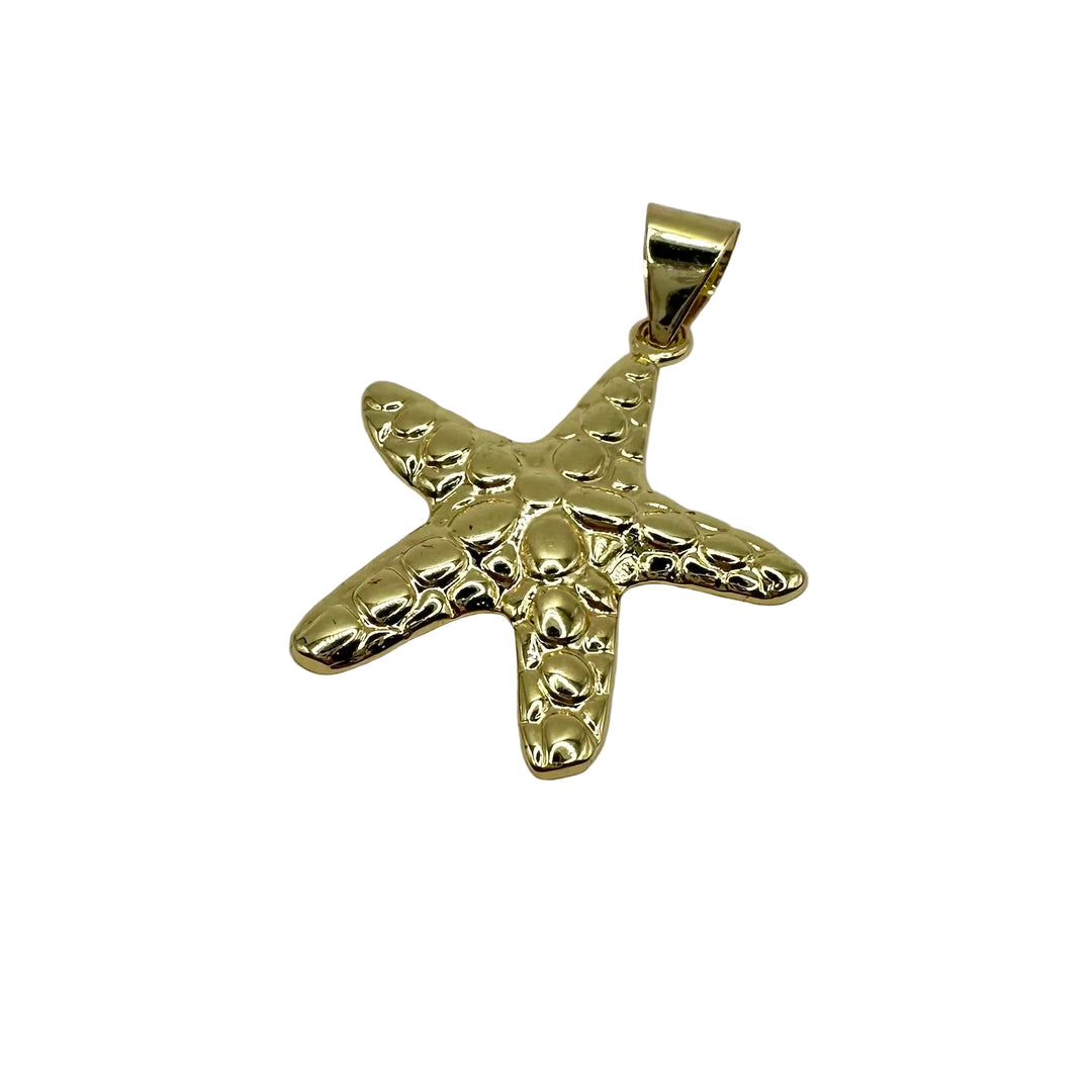 Golden StarFish charm