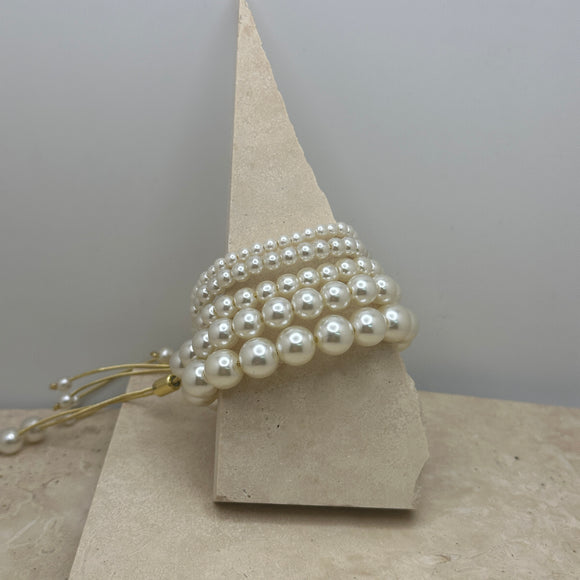 Mommy's Pearls Bracelet Set