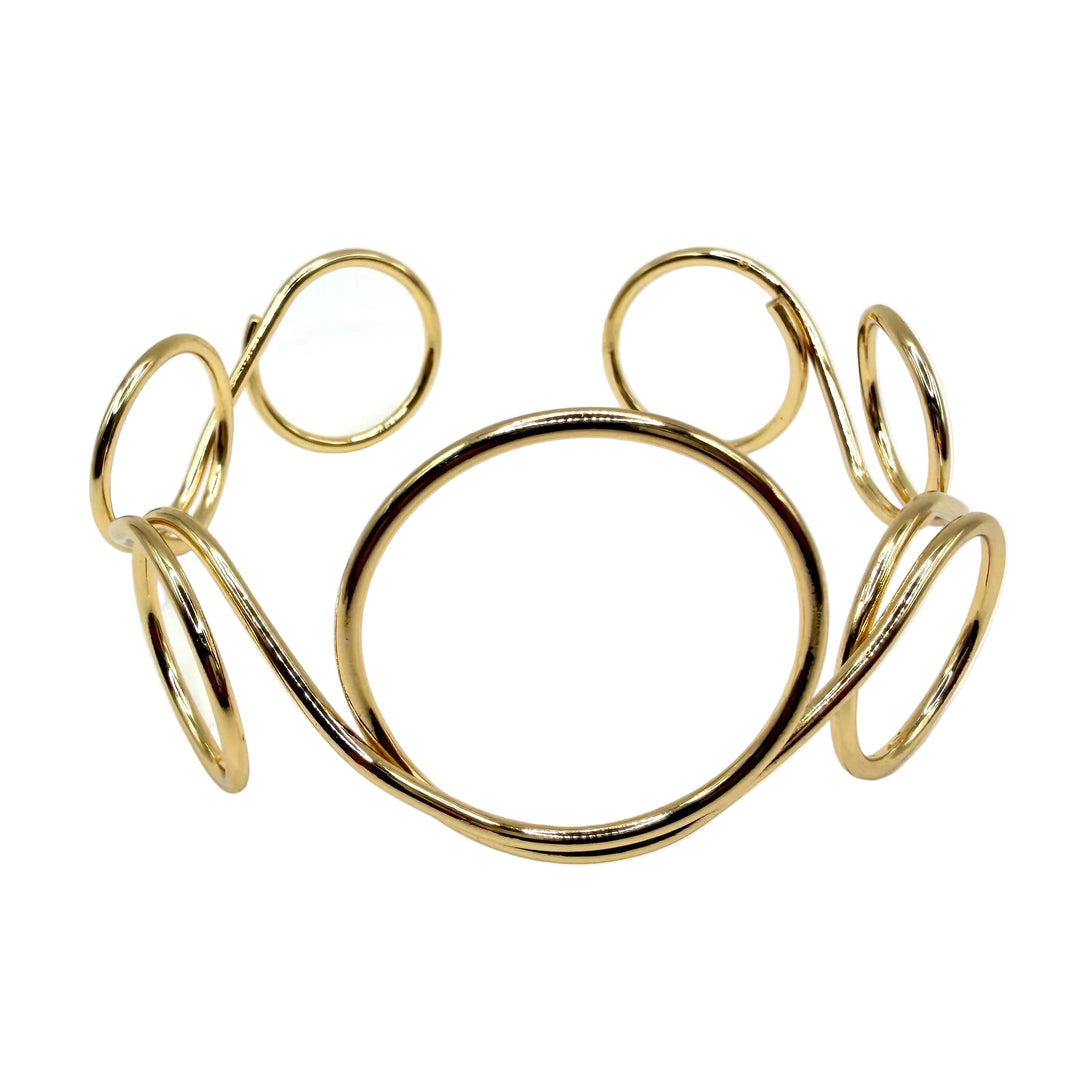 Golden rings Arm Cuff