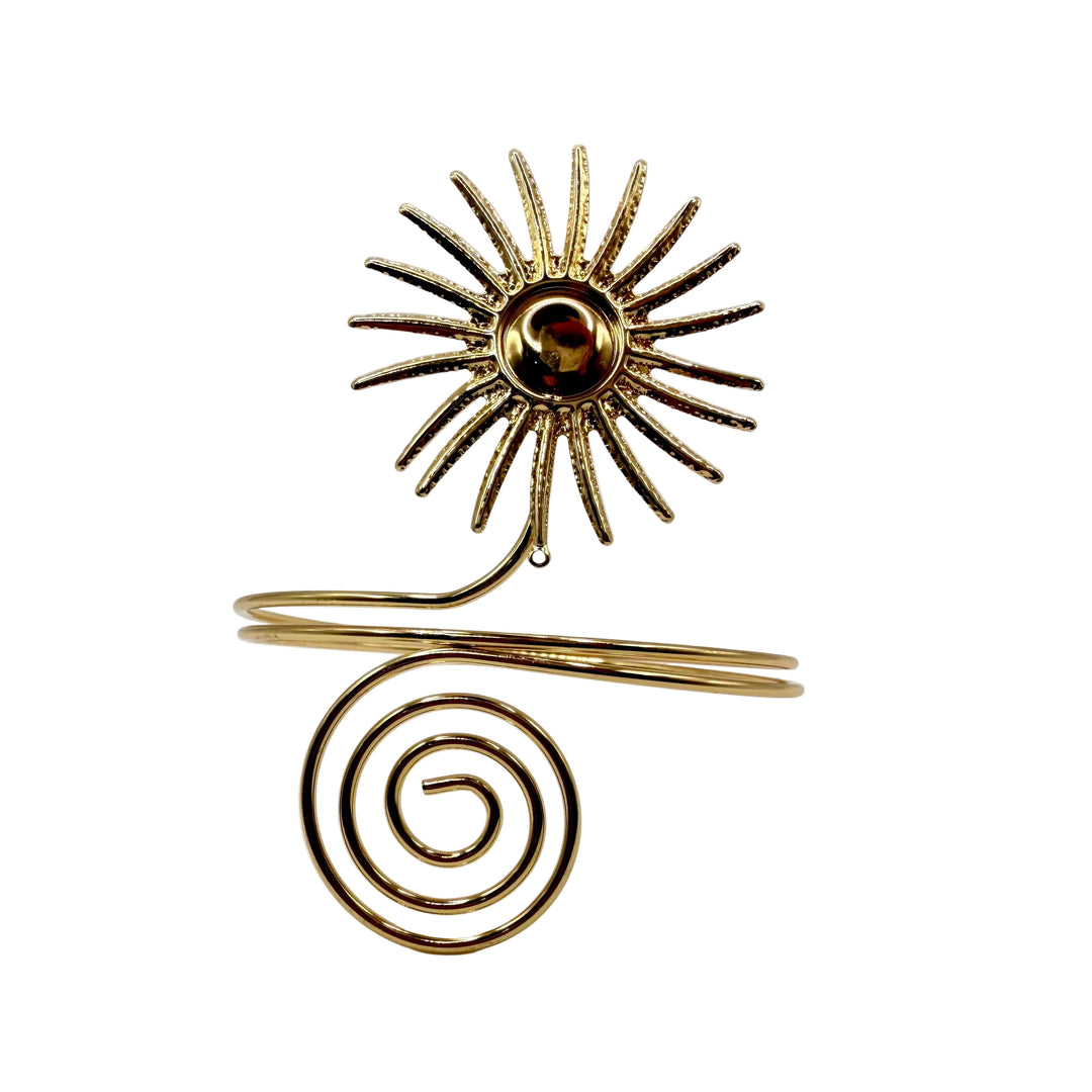 Golden sunburst Arm Cuff