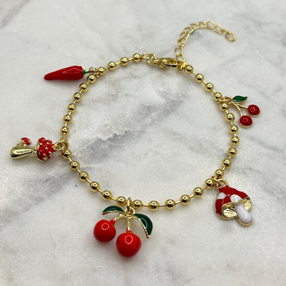 Hongos Rojos Bracelet