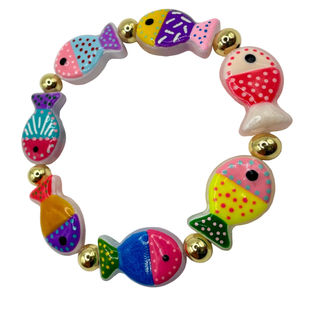 Color fish bracelet
