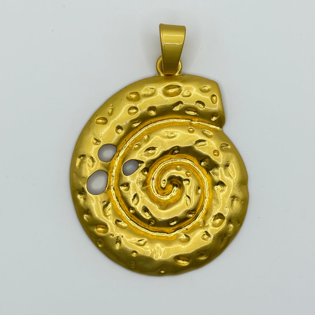 Rustic seashell Charm