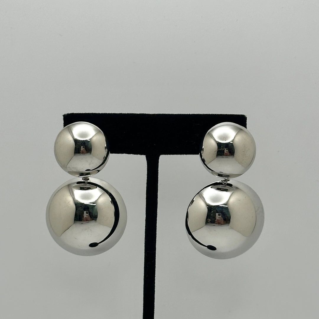 Silver Bubbles Earrings