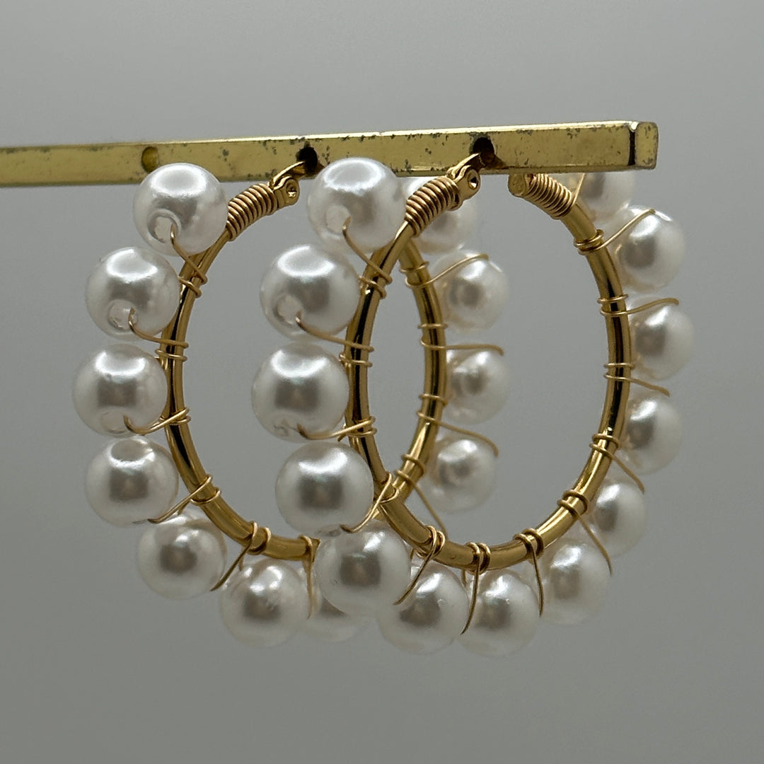 Jasmine Hoops L