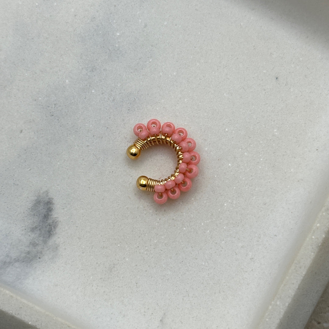 Sara Pink Earcuff