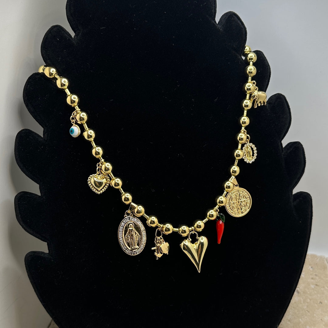 Love Charms Necklace