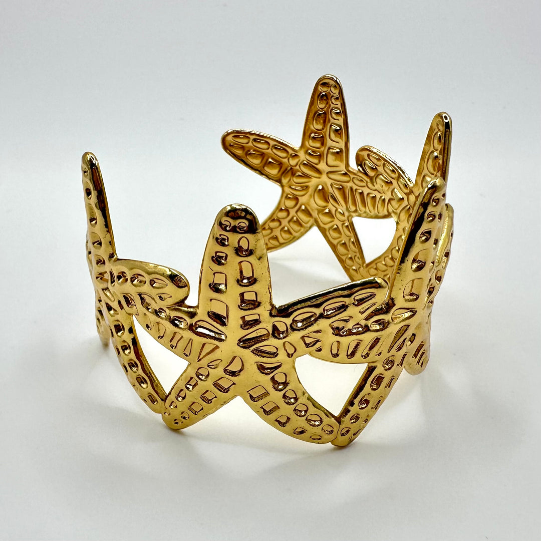 Golden Sea Star bracelet