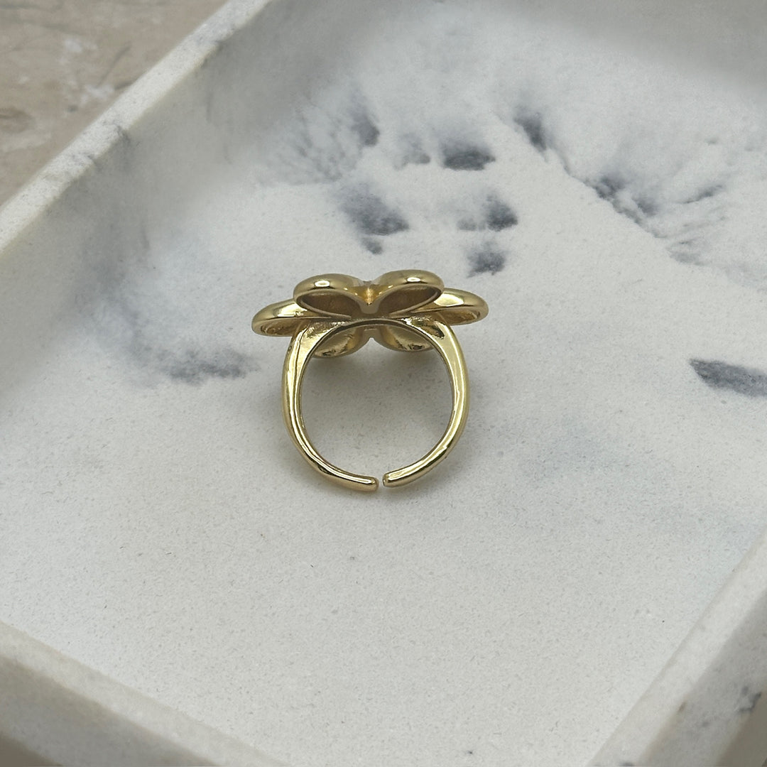 La Flor Gold Ring