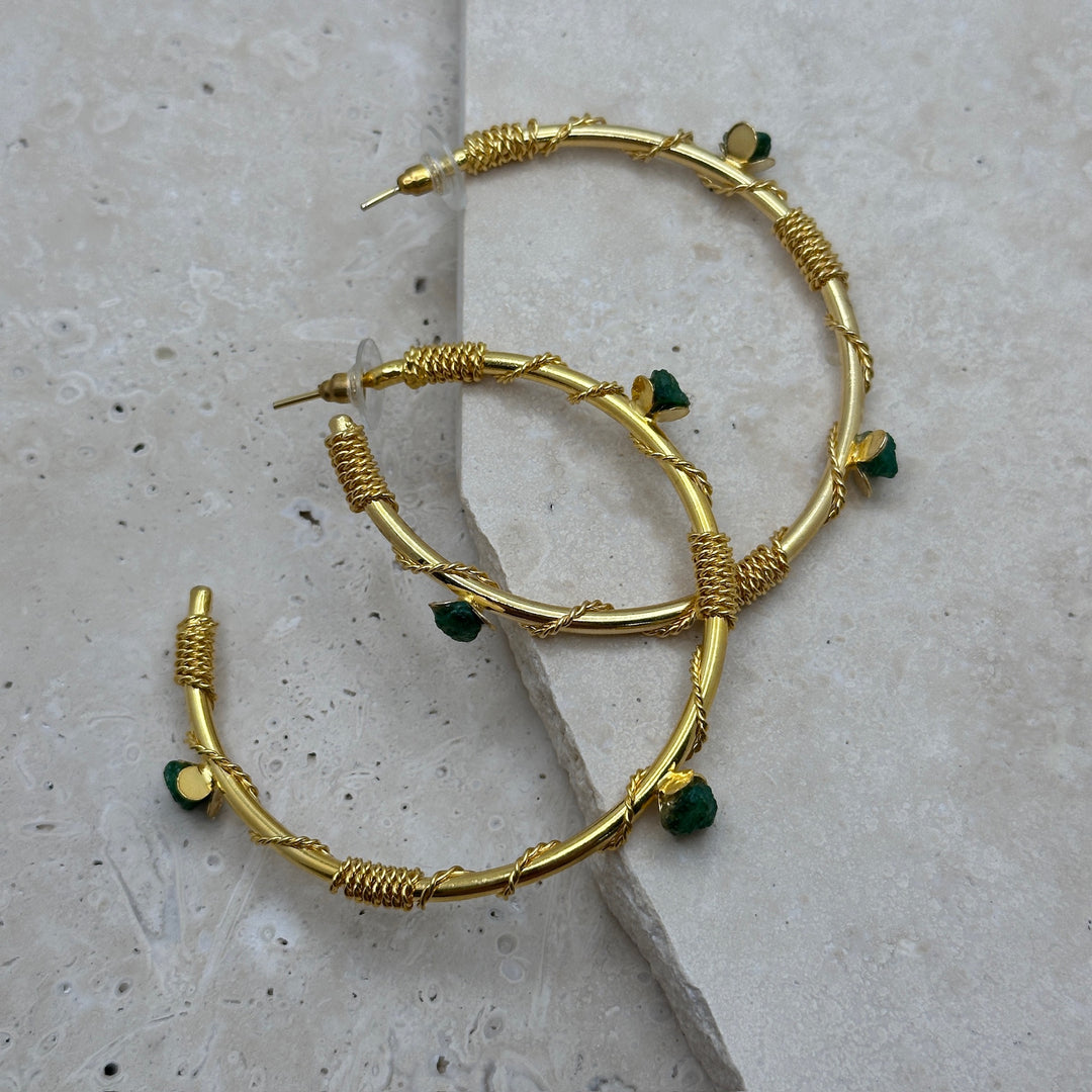 Esmeralda Hoops L