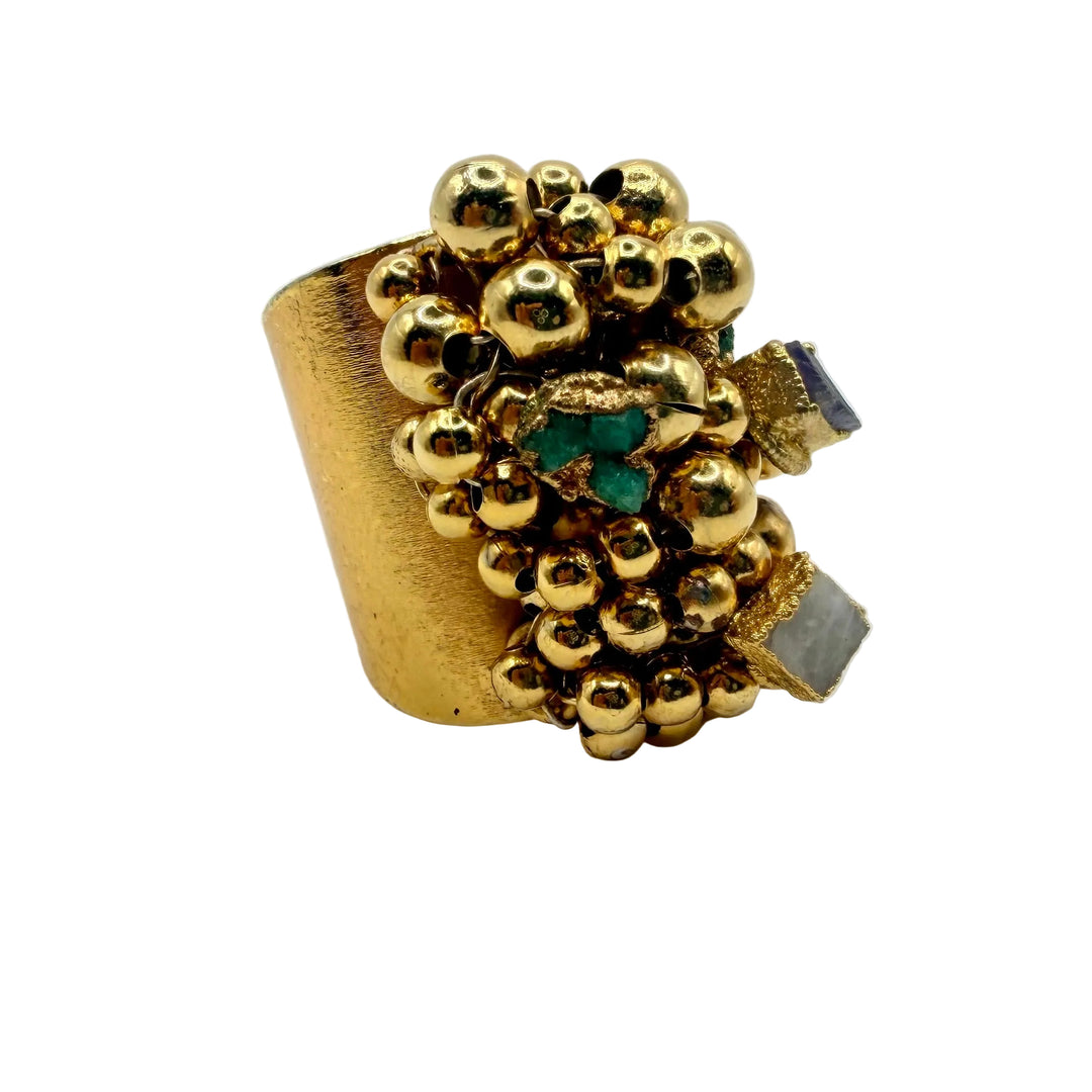 Celestial gem ring