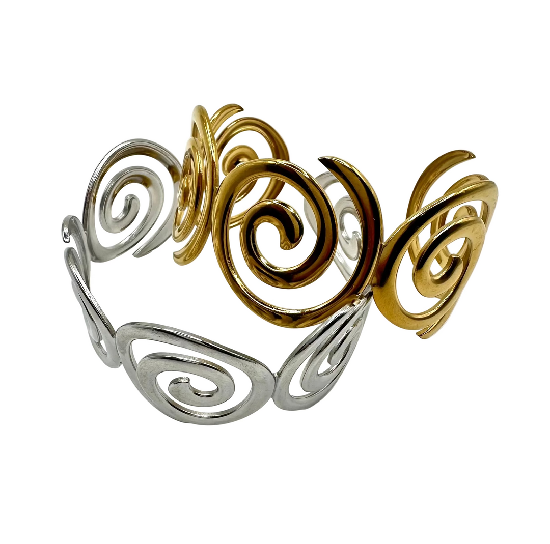Swirl bracelet
