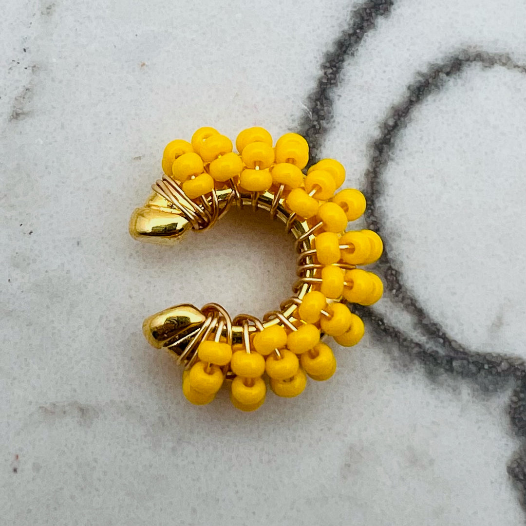 Lola Mustard Earcuff