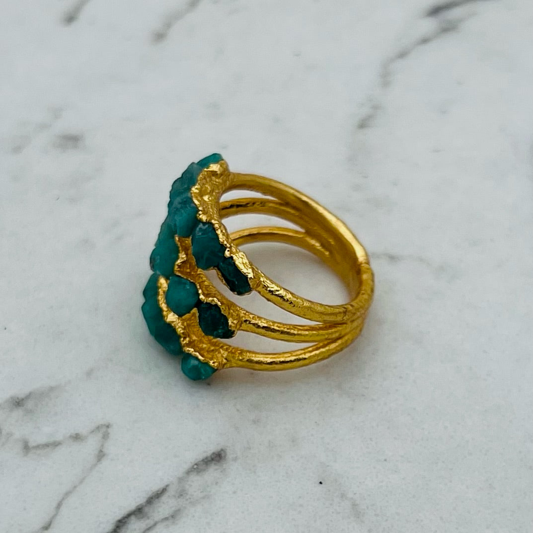 Esmeralda Trio Ring