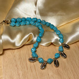 Caracol Azul Necklace