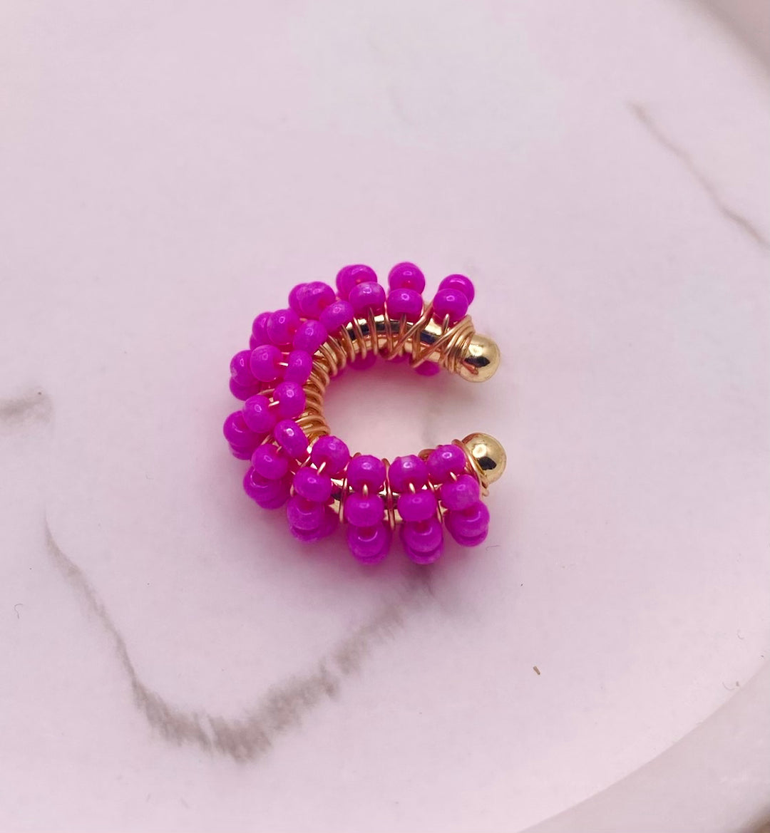 Fucsia Earcuff