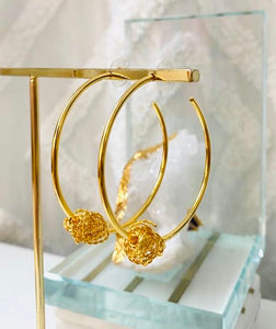 Tie The Knot Hoops