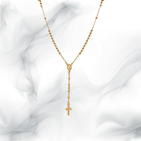 Gold Rosario Necklace