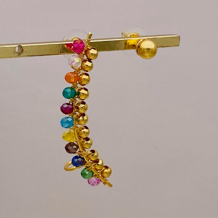 Rainbow Earcuff