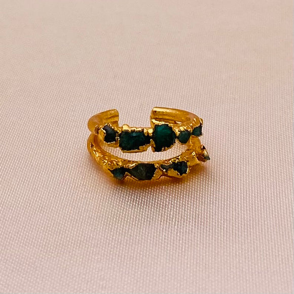 Midi-Esmeralda Ring