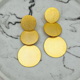 The Gold Circles Earrings