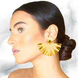 Fan Esmeralda Earrings